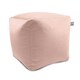 image 2 of rucomfy Velvet Cube Bean Bag Pouffe - Soft Stylish Footstool