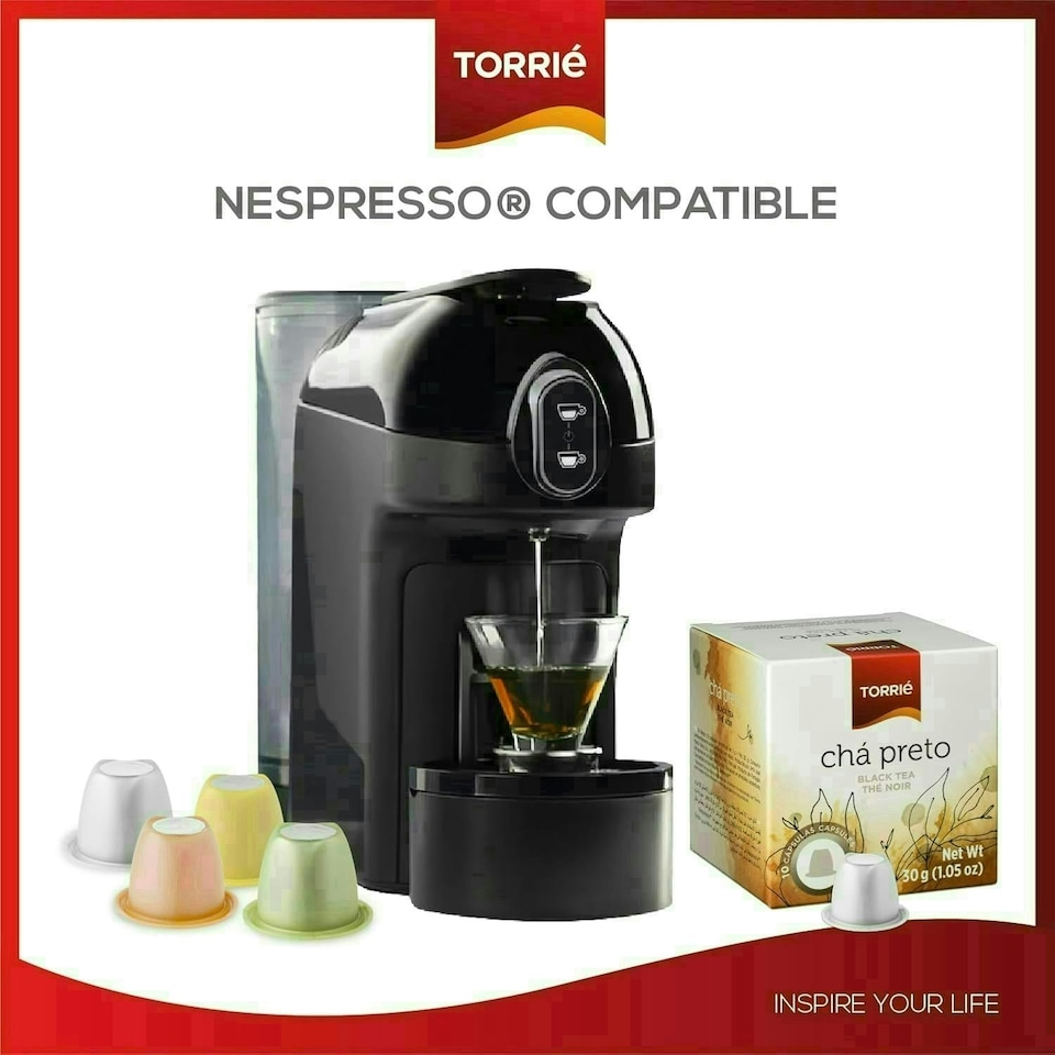 image 1 of Black Tea Nespresso ® Compatible Coffee Machine Capsules (120 Pods)