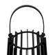 image 3 of Lynk Small Lantern with Handle and Candle Holder - Glass - L12 x W12 x H24 cm - Black