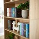 image 7 of Bookcase Display Shelf Freestanding Book Storage Unit Home Living Room Furniture White