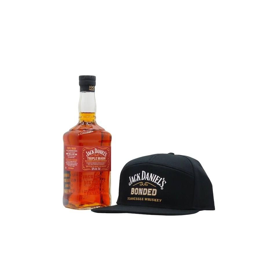 Jack Daniel's - Triple Mash Tennessee Whiskey (Includes Hat)