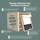 image 3 of TP Active-Tots Pikler Style Wooden Climbing Cube With Play Easel - FSC certified