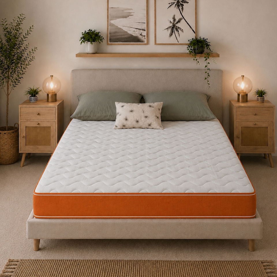image 1 of 18cm Hybrid Memory Foam Spring Mattress CoolTouch Cover