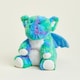 image 3 of Warmies Plush Rainbow Dragon Microwavable Weighted Teddy