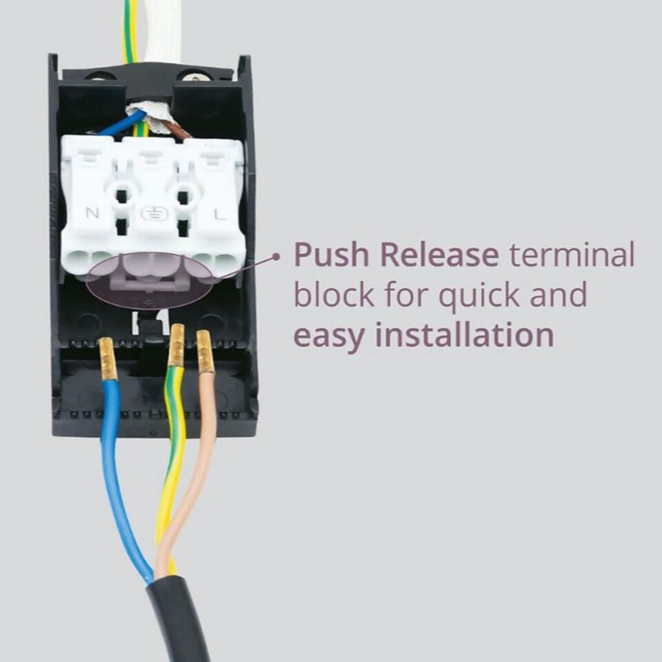 image 1 of Set of 4 Fire Rated Bathroom Downlights - White IP65 Recessed Downlights | White | Clear | 4