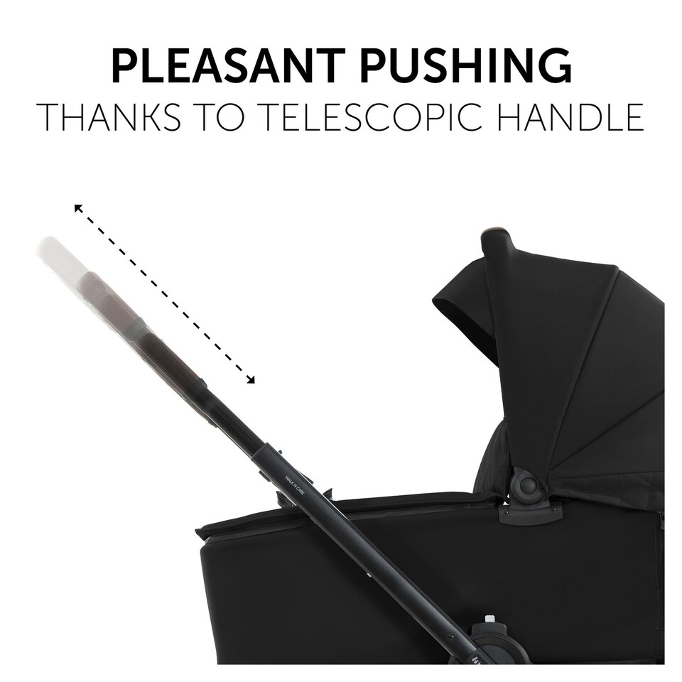 image 1 of hauck Walk N Care Pushchair Set - Black Black