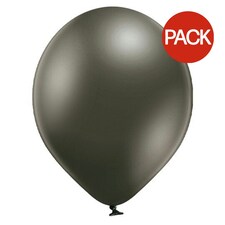 Belbal Gloss Balloon (Pack of 50) - Dark Anthracite - One Size