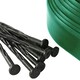 image 4 of Harbour Housewares Flexible Plastic Lawn Edging - 100m x 4cm - Green