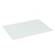 image 1 of Harbour Housewares Glass Kitchen Chopping Board - 40 x 30cm - White | White | White