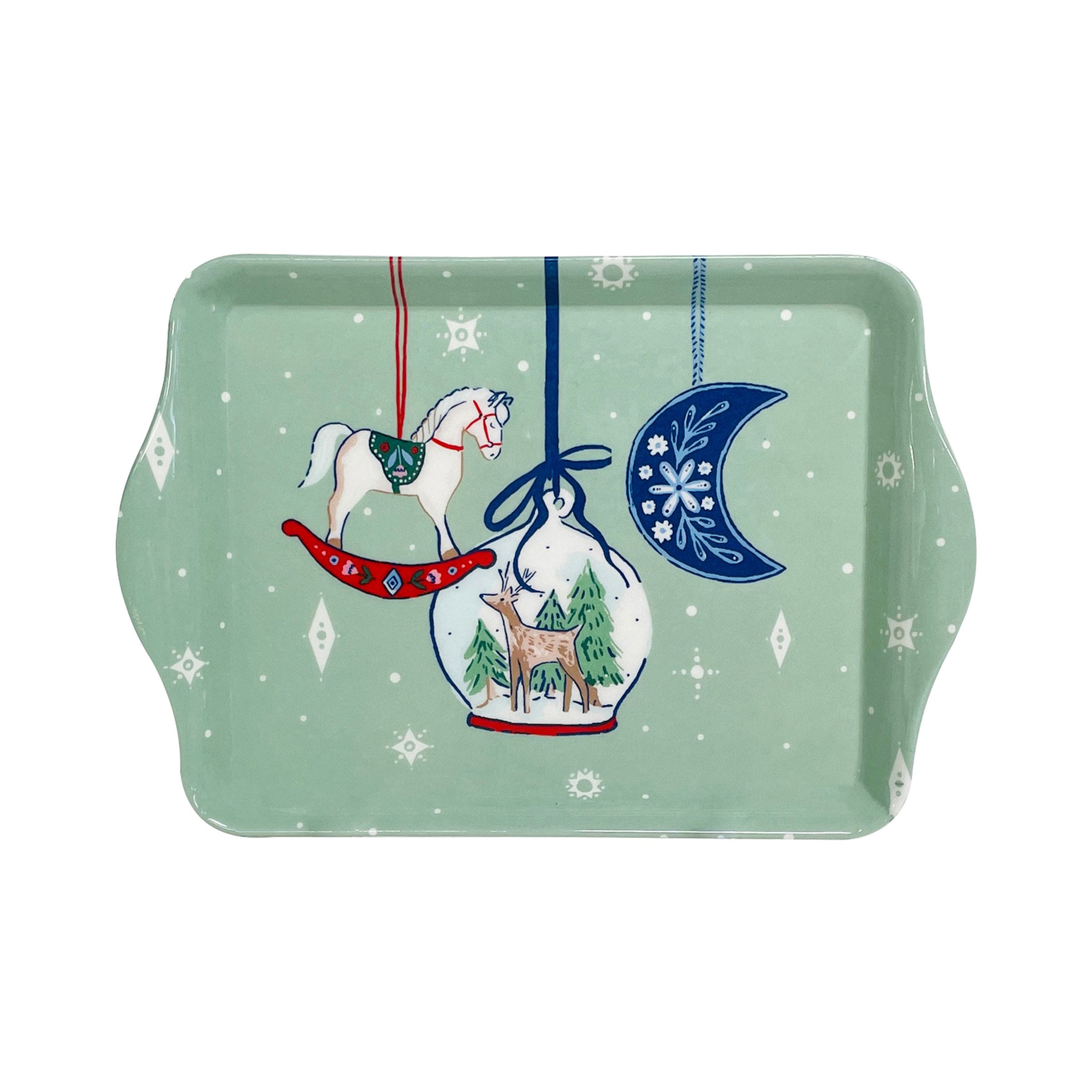 Ulster Weavers 'Christmas Ornaments' Festive Print Scatter Tray