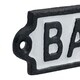 image 5 of Bar Cast Iron Sign Plaque Door Wall House Gate Post Hotel Restaurant Pub Home