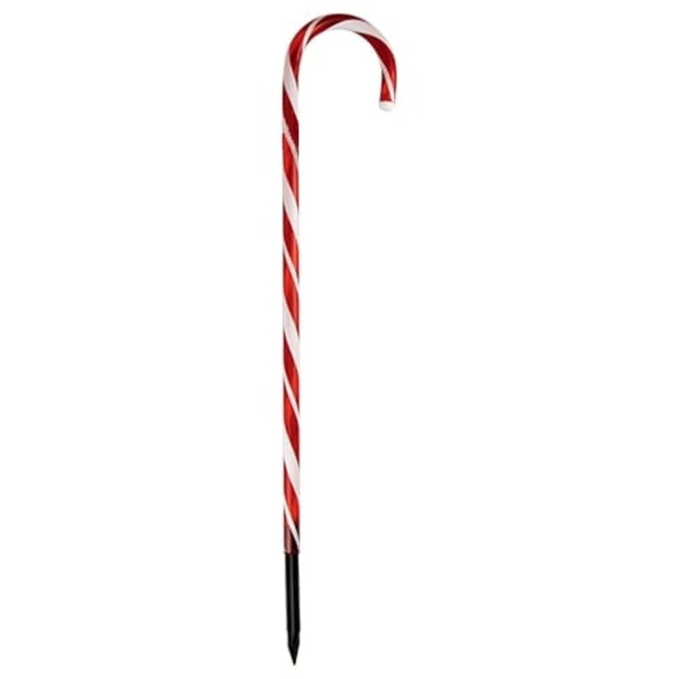 Christmas Candy Cane Garden Stake 70cm