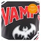 image 3 of Vampire Cheerleader Costume - Facepaint and Pom Poms | Black | XL