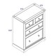image 7 of Premium Corona 2+2 Chest of Drawers - Industrial Style Bedroom Storage Cabinet with Spacious Drawers | Grey | Grey | 1