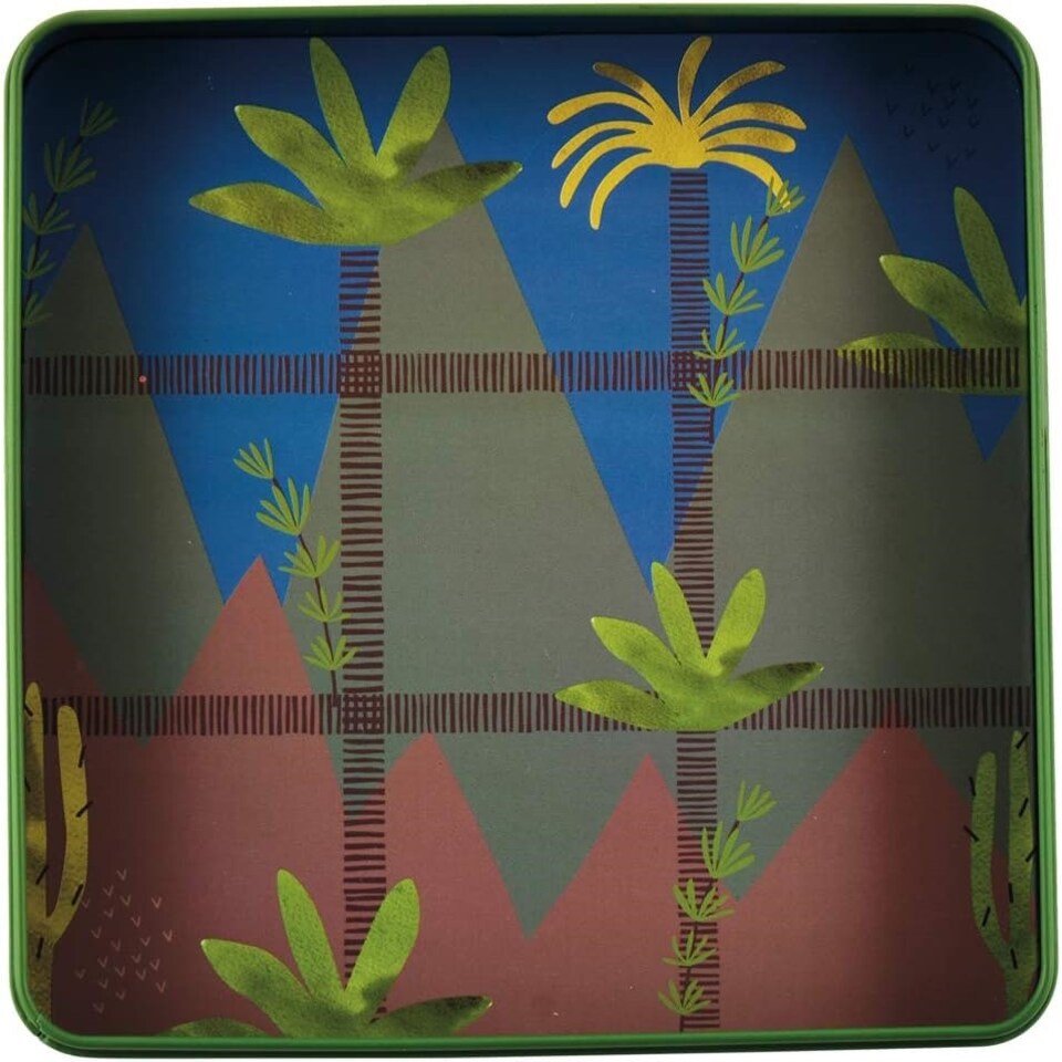image 1 of Floss & Rock Magnetic Fun Games Tin - Dinosaur