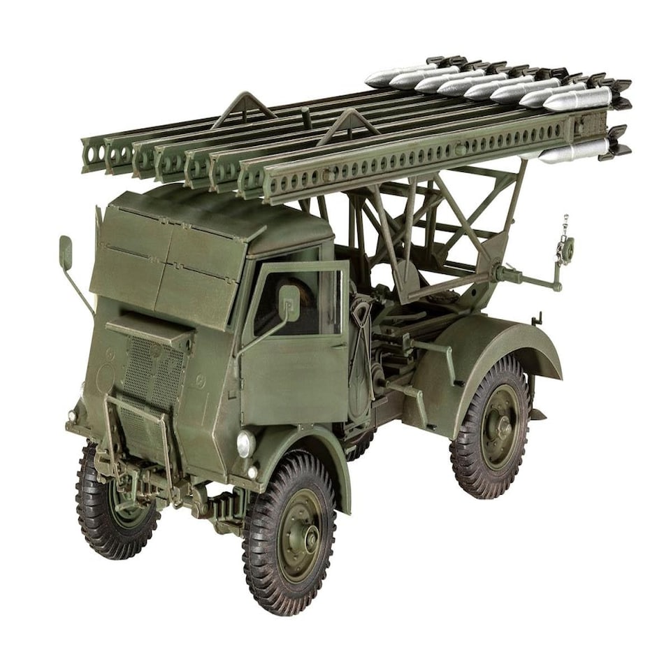 image 1 of Revell Russian BM-13-16 on W.O.T.8 Chassis (1:35 Scale)
