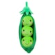 image 1 of Peas Soft Toy Food Themed Cute Plush Cuddly Soft Fluffy 27cm Multi-Coloured