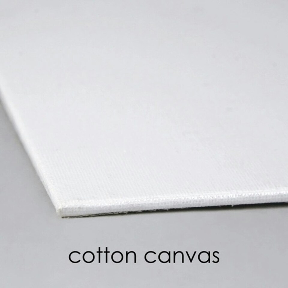 image 1 of 25 x 25cm Artist Paint Canvas Drawing Board