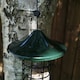 image 3 of Tom Chambers Oriental Stylish Garden Wild Bird Hanging Green Metal Fat Ball Feeder