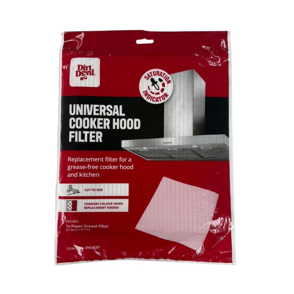 image 1 of Dirt Devil Universal Cooker Hood Filter 1 x Paper Grease Filter 114cm x 47cm