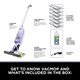 image 6 of Shark VM200UKPL VacMop Cordless 2-in-1 Vacuum Mop with Targeted Spray in Purple