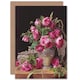 image 1 of Still Life Waldmuller Roses Art Blank Just to Say Card