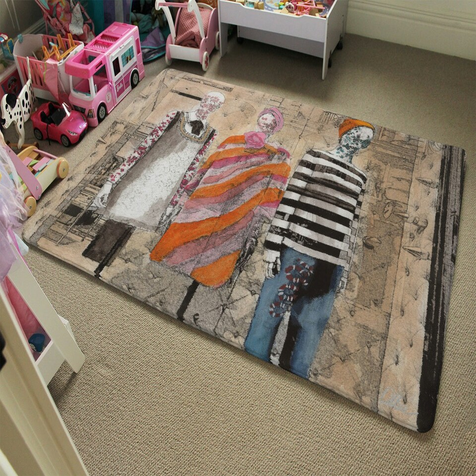 image 1 of Shopping the Look (Rug) Multi | Medium: 80x150cm