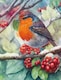 image 2 of Winter Robin 1000 Piece Jigsaw Puzzle