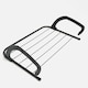 image 5 of OHS Over Radiator Clothes Airer Foldable Clothes Towel Rail Holder Rack Dryer Hanger