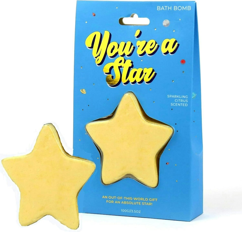 image 1 of Gift Republic Bath Bomb You Are A Star with Gold Shimmer