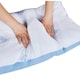 image 4 of Ezysleep Medium Support Air Flow Memory Foam Pillow Premium Supersoft and Thick | White