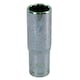 image 2 of 19mm 1/2in Drive Double Deep Long Reach Metric Socket 12 Point Sided Bi-hex