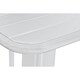 image 3 of Table set with 2 chairs Home ESPRIT White Metal polypropylene 60 x 60 x 102 cm N/A