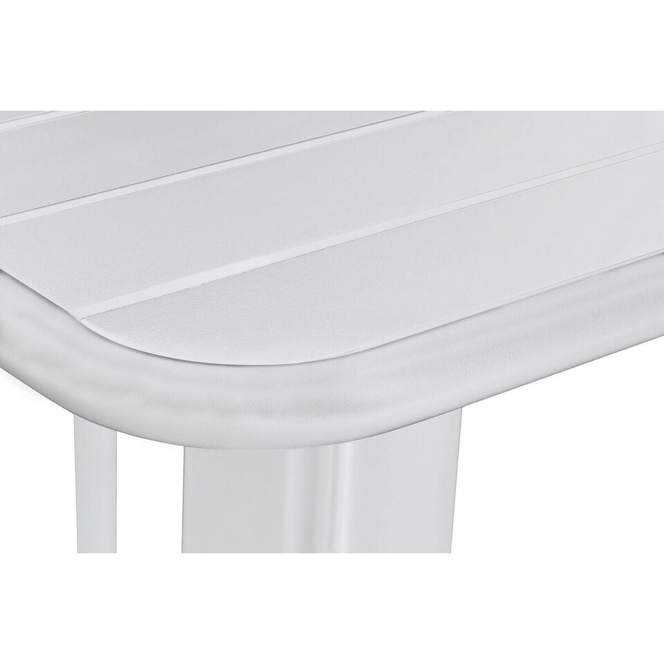 image 1 of Table set with 2 chairs Home ESPRIT White Metal polypropylene 60 x 60 x 102 cm N/A
