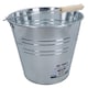 image 6 of 12L Galvanised Steel Metal Bucket Pail Water Coal Greenhouse Garden Plant 5PK