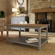 image 1 of Taberno Oak Coffee Table Dove Grey Grey