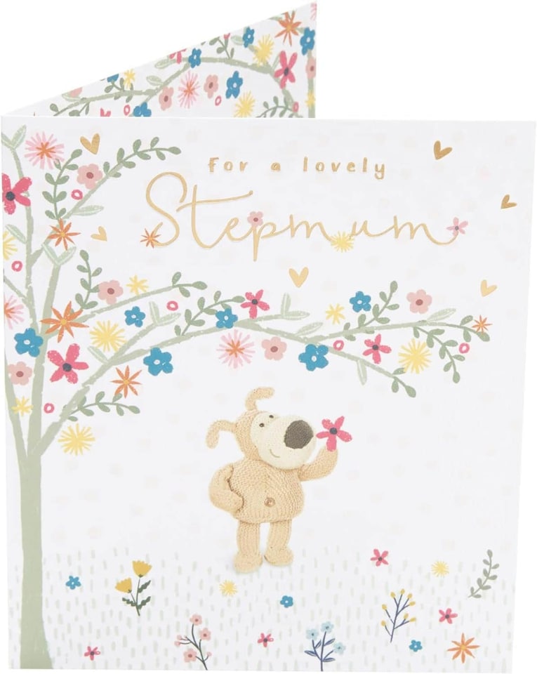 image 1 of A Lovely Stepmum an Extra-Special Cute Boofle Mother’s Day Card