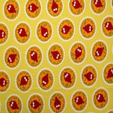 Yellow 100% Cotton Fabric for Bag Making, Dressmaking, Quilting, 140cm / 55" Wide - per metre
