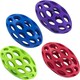 image 5 of JW Hol-ee Roller Dog Toy Treat Ball American Football Shaped Durable Rubber Dog Ball - Chew Treat Dispensing Ball - Medium