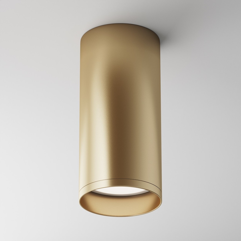 Focus Surface Mounted Downlight Matte Gold 1xGU10