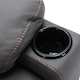 image 4 of Afton Electric Technology Fabric Auto Recliner USB Lounge Sofa Chair (Charcoal)