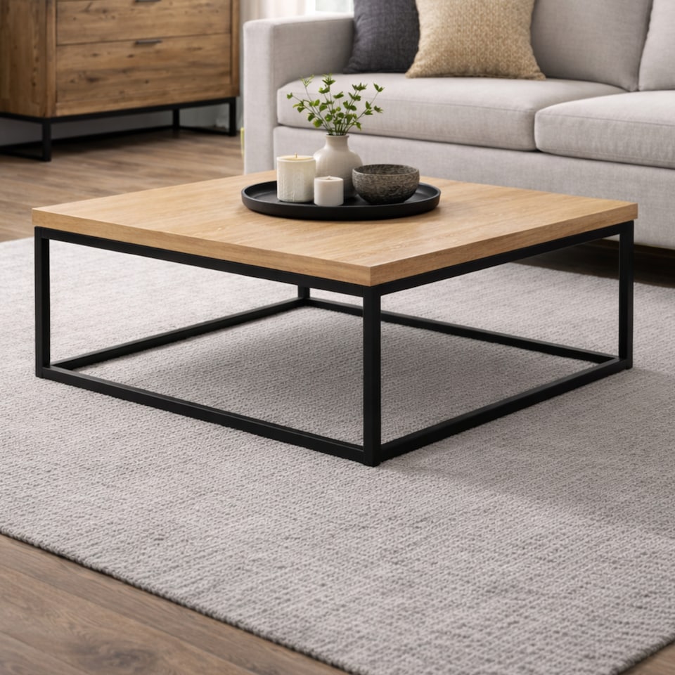 image 1 of Brooklyn Square Coffee Table - Oak
