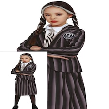 Fancy Dress Child Gothic Student - 5-6 Years