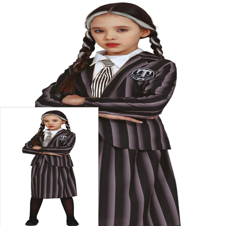 image 1 of Fancy Dress Child Gothic Student - 5-6 Years