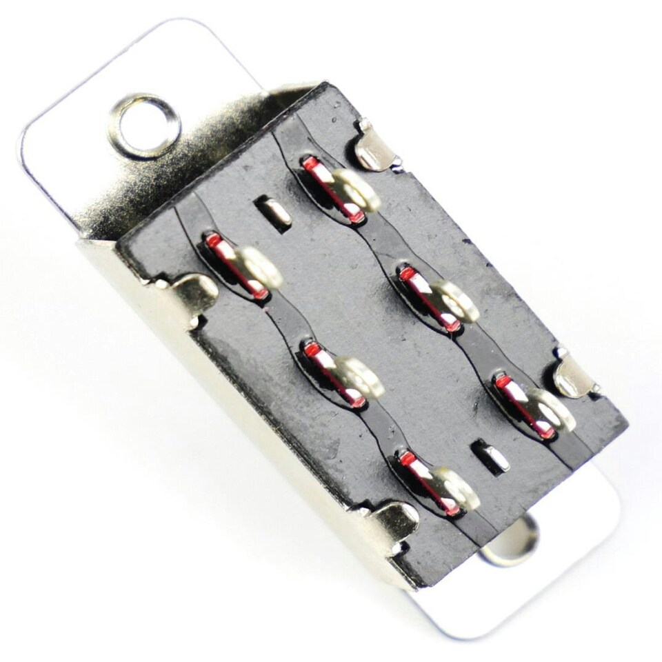 image 1 of Gaugemaster Electric DPDT Centre Off Slide Switch