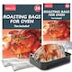 image 1 of 48pk Oven Roasting Bags with Ties | Ideal for Roastng Chicken, Turkey, Meat