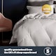 image 8 of Silentnight Feather and Down 10.5 tog Duvet | White | Double