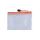 image 1 of Pack of 12 A6 Orange PVC Mesh Zip Bags