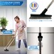 image 7 of Colour-Coded Angled Grout Brush with Handle 180° Swivel Tile & Corner Scrubber
