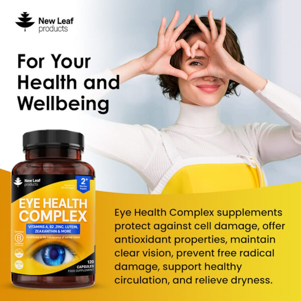 image 1 of Eye Health Complex - Lutein & Zeaxanthin + Vitamins